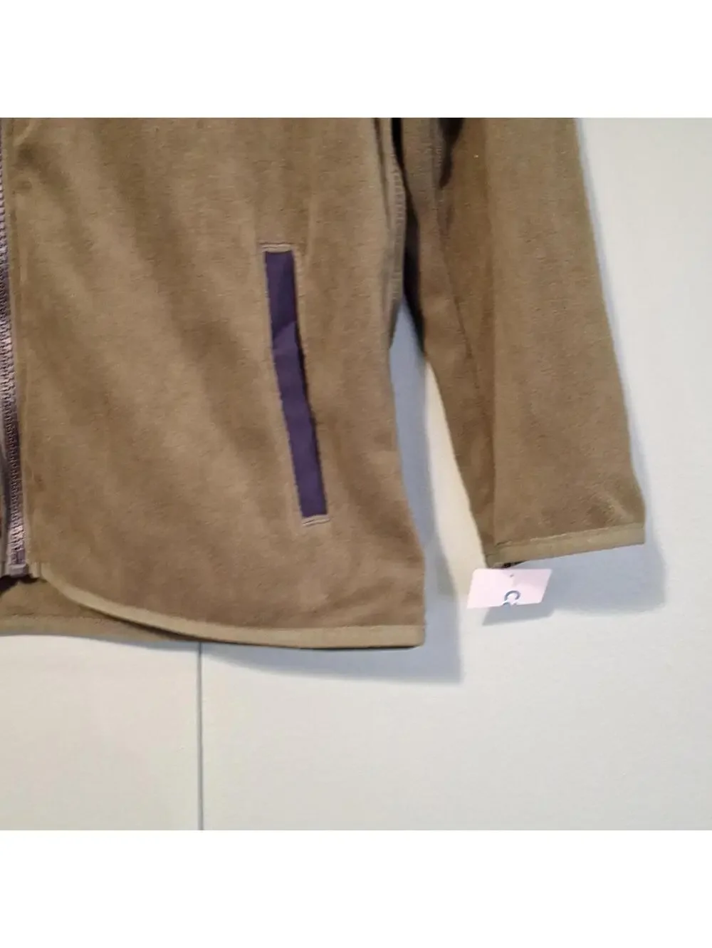 Nwt Carters Kids Green And Blue Light Weight Zip Up Jacket Size 12
